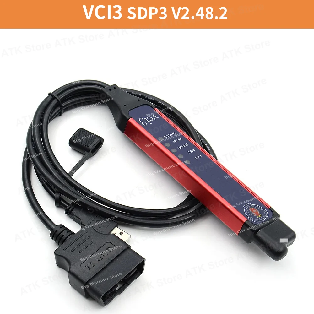 

VCI3 V2.31 V2.48.2 Wireless Update VCI3 Scan Truck Heavy Duty Diagnostics Tool for Scania VCI3 SDP3 Wireless chip Wifi Scanner