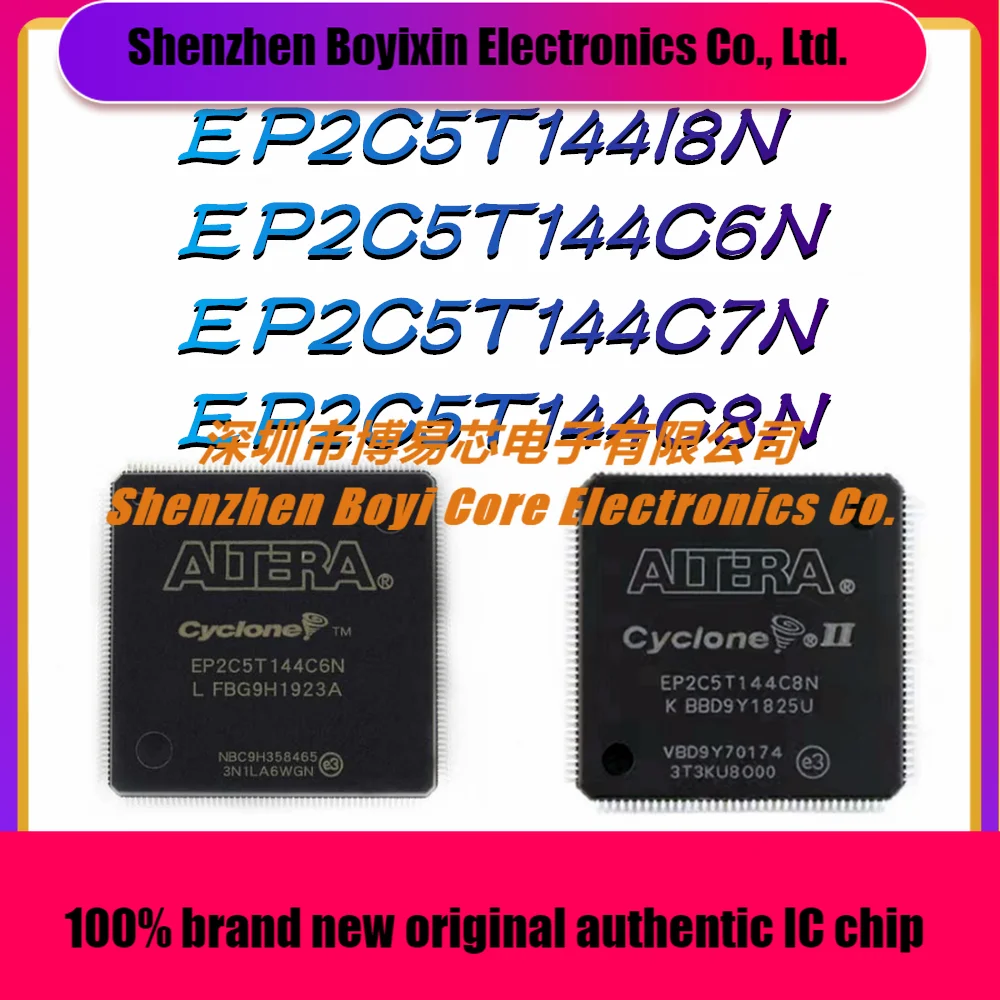 

EP2C5T144I8N EP2C5T144C6N EP2C5T144C7N EP2C5T144C8N New Original Genuine Programmable Logic Device (CPLD/FPGA) IC Chip