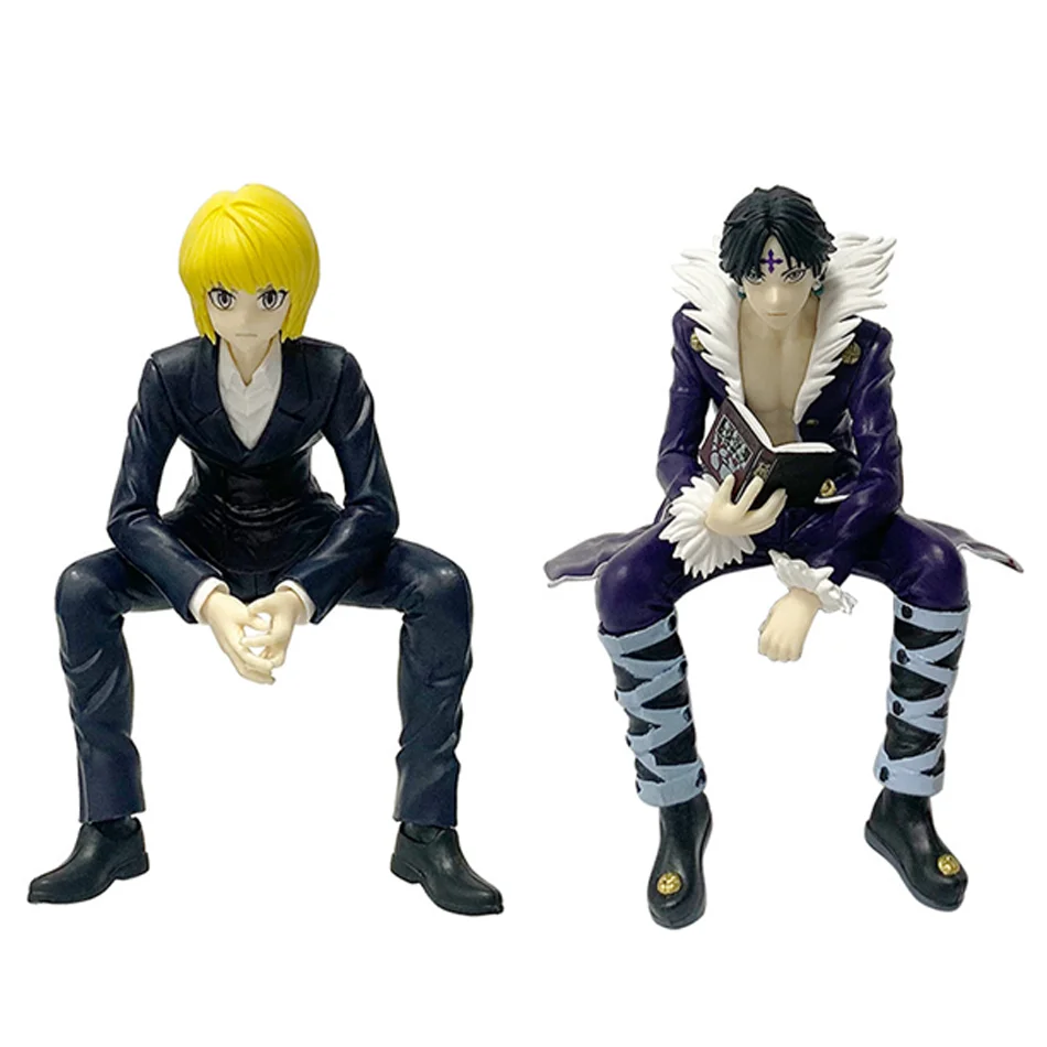 Hunter X Hunter Sitting Hisoka Kurapika Chrollo Lucilfer 11-14cm