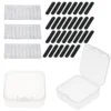 30pcs 50x10mm Golf Weighted Adhesive Lead Tape Adjustable Add Swing Weight with 1Pc Box for Golf Clubs Iron Putter Tennis Racket 1