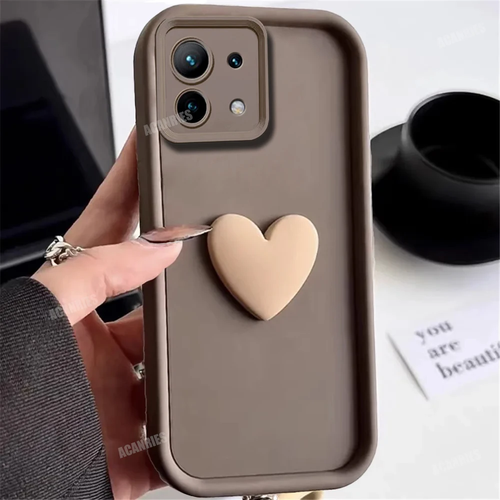 Per Xiaomi Mi 11 Le 5g Ne 4g Ragazza Cute Love Heart