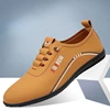 Luxury Leather Men Flat Shoes Casual 2024 Soft Men Loafers Handmade Moccasins Breathable Slip on Driving Shoes Zapatos Hombre 1