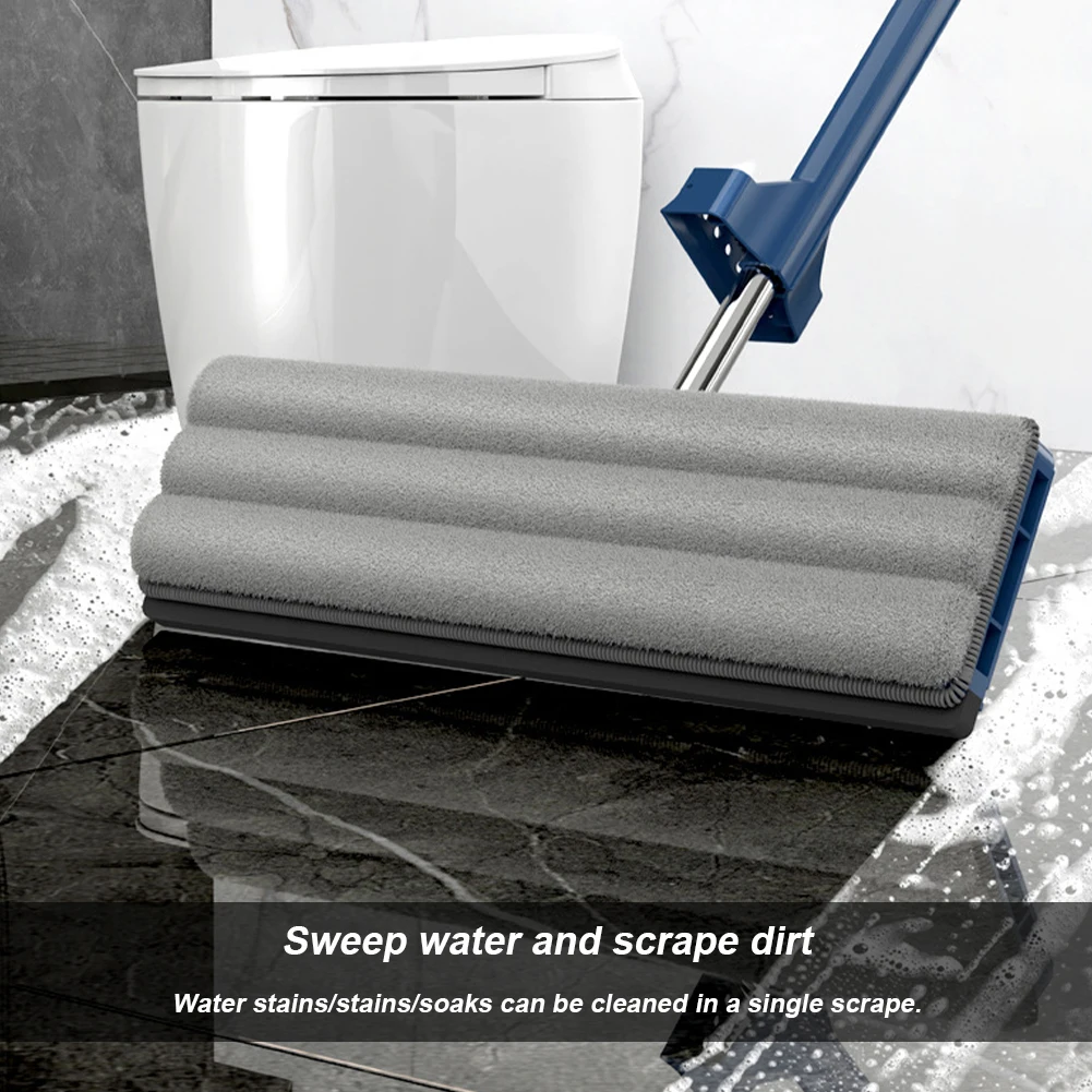 Microfibre Floor Mop with Long Handle for All Floor Types