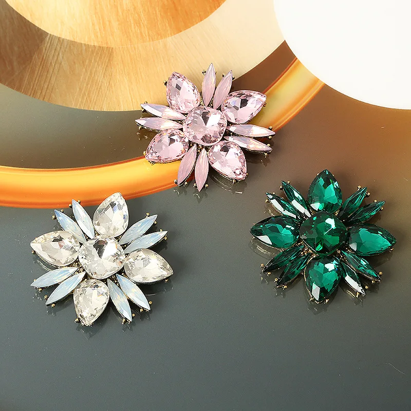 

20 шт./партия, пуговицы со стразами