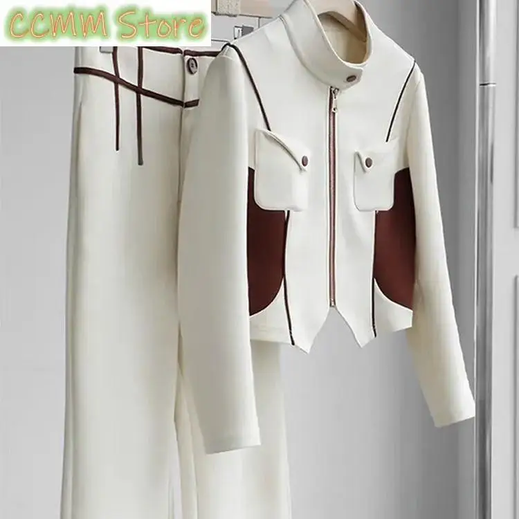 High-quality Age-reducing Early Autumn Outfit Xiaoxiangfeng Casual Fashion Sweatshirt Two-piece Suit for Women vestido