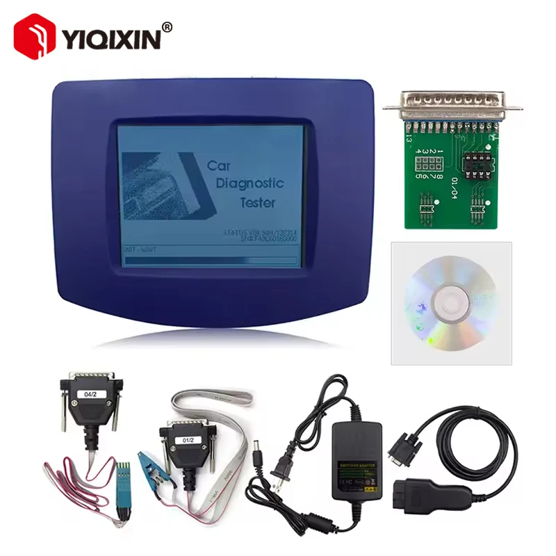 Digiprog3 OBD2 V4.94 Version FTDI Chip FT232BT KM EEPROM Programmer Tool Read Erase Fault Memory For Multi-Car With EU US Plug