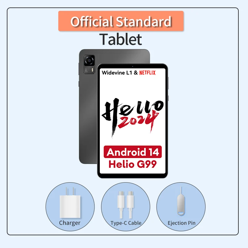 Headwolf-タブレットfpad5 8.4インチ、Android 14、netsliaml1