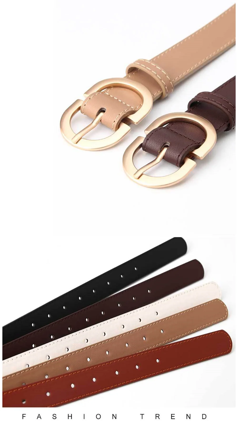 1pcs Women's Belt Simple Fashionable Needle Buckle Belt Casual Versatile Korean PU Leather Belt With Pants Jeans Belt Lady Belts