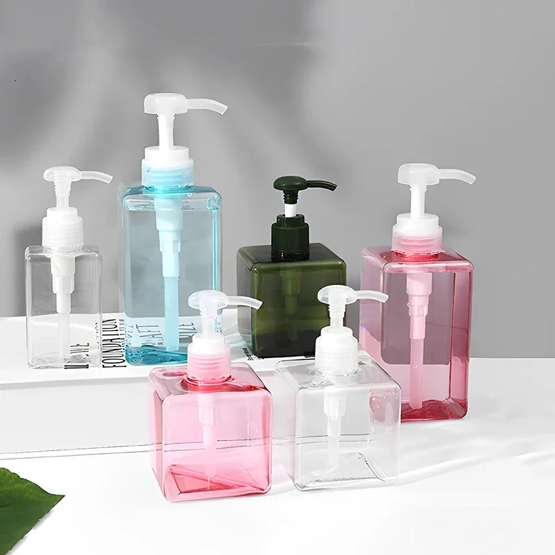 100/150/250/280/450/650ml Thicken Square Refillable Bottles 손 소독제 샤워 젤 로션 샴푸 병 플라스틱 펌프 병 Best5 100/150/250/280/450/650ml Thicken Square Refillable Bottles 손 소독제 샤워 젤 로션 샴푸 병 플라스틱 펌프 병 Best5