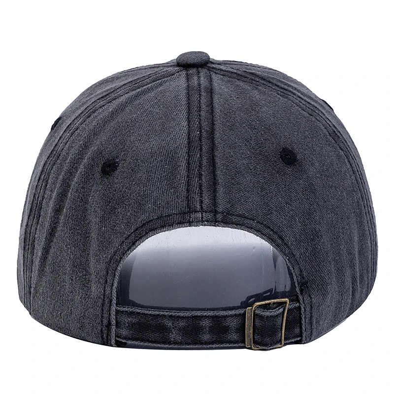 New Style Unisex Baseball Cap BLACK Letter Embroidery Dad Hat Women Men Outdoor Washed Cotton Cap