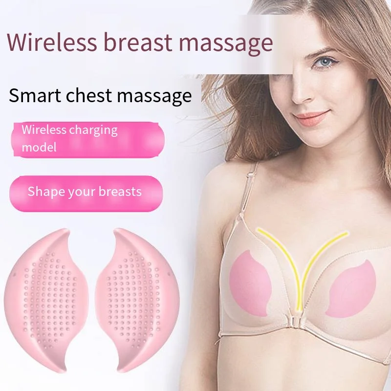 10 frequency wireless remote control chest massager chest invisible breast sticker massager chest massage_voghion.com