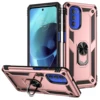 for Moto G 51 Cover Case for Motorola Moto G51 5G Shockproof Armor Rugged Military Protective Ring Holder Magnet Phone Case 4