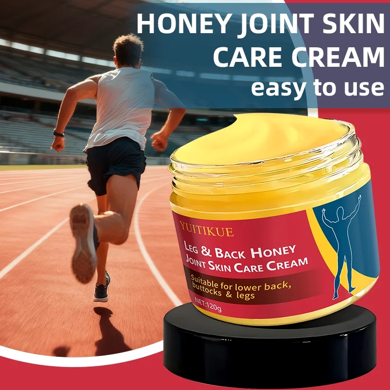 Honey Joint Care Cream, firms and lifts, deeply moisturizes, protects joints, suitable for the lower back, hips, and legs