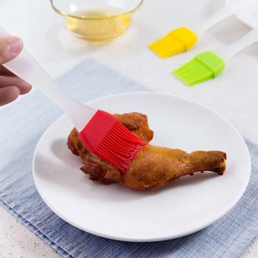 DIY Easy Clean Pastry Silicone Basting Sauce BBQ Tools BBQ Brush Oil Brush Kitchen Supplies