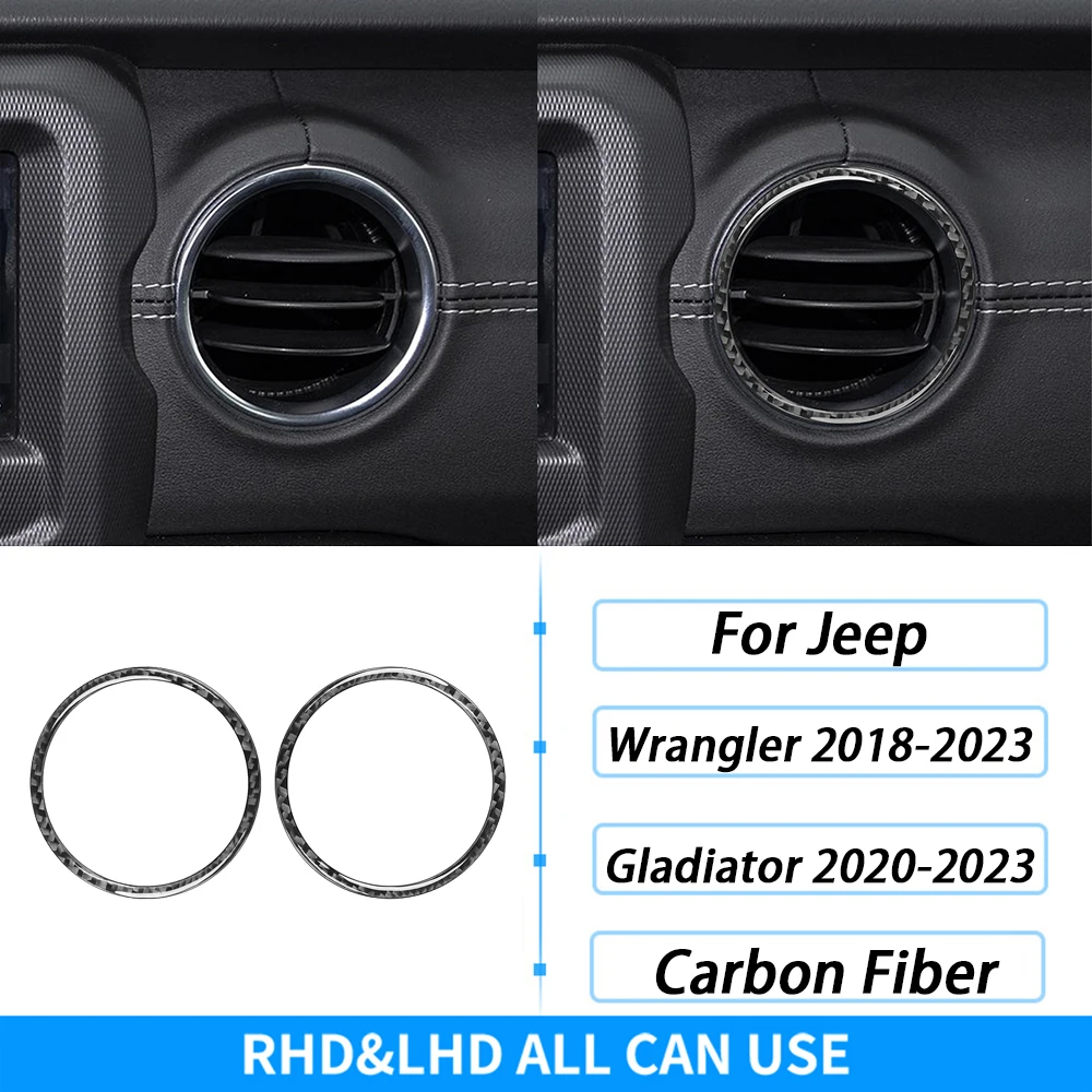 Custodia Protettiva In Silicio Per Chiave Jeep Wrangler JL E Gladiator JT – 2 Pezzi, Pattern Carbonio, Con Portachiavi E Cinturino