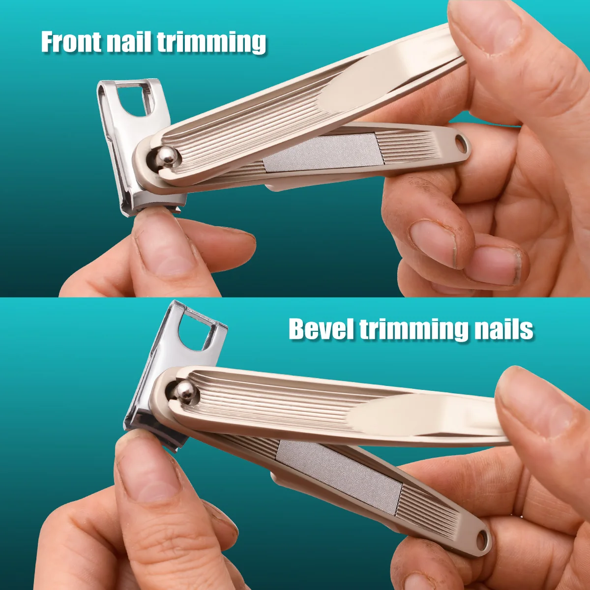 1PCS G36 PRO nail clippers high quality stainless steel nail clippers anti-splitting rotary type convenient quick sharp nail cli 4