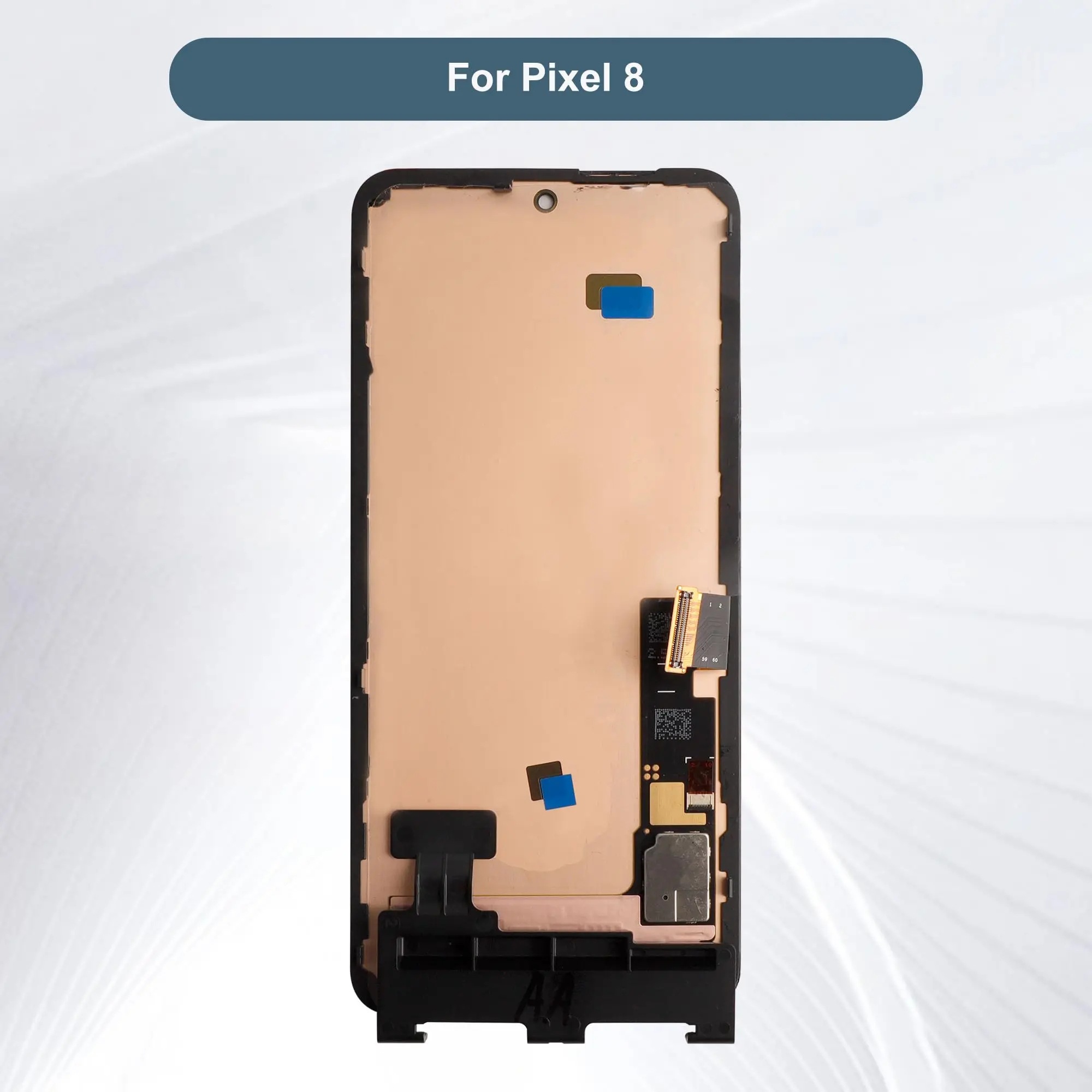 AMOLED LCD 디스플레이 터치 스크린 어셈블리, 구글 픽셀 8 5G, 픽셀 8 스크린 GKWS6 G9BQD LCD 디스플레이용 프레임 교체