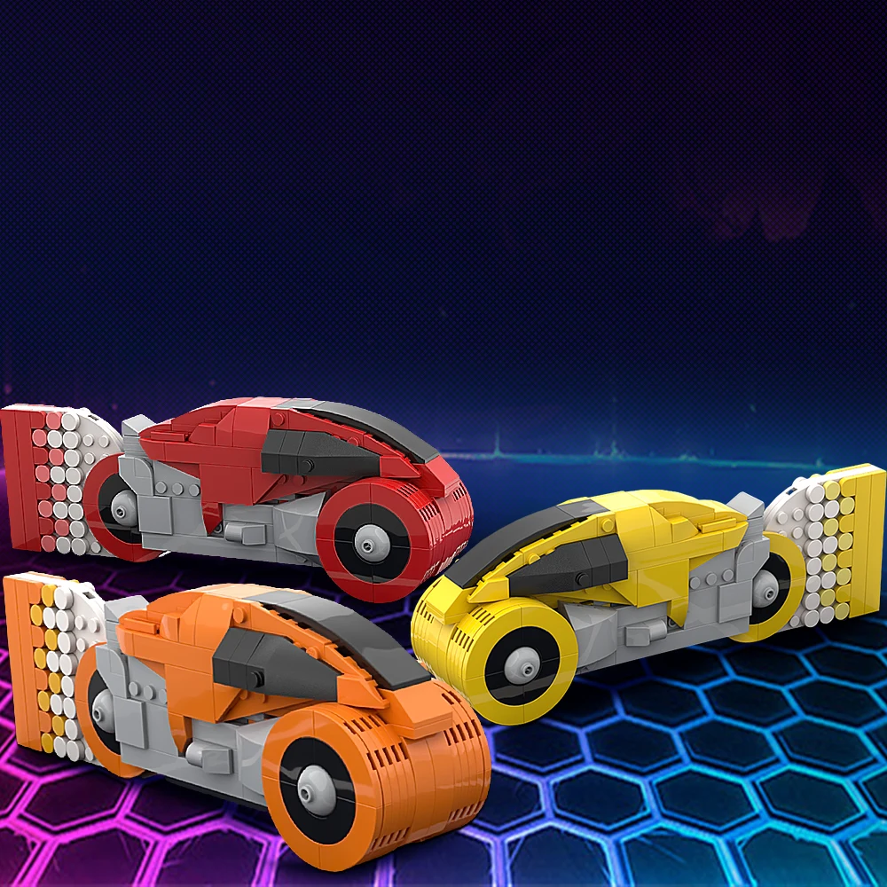 Moc Electronic World Warm Bricks Classic Racing Car Speed Supercar Building Block Model Giocattolo Per Bambini Regalo Di Compleanno