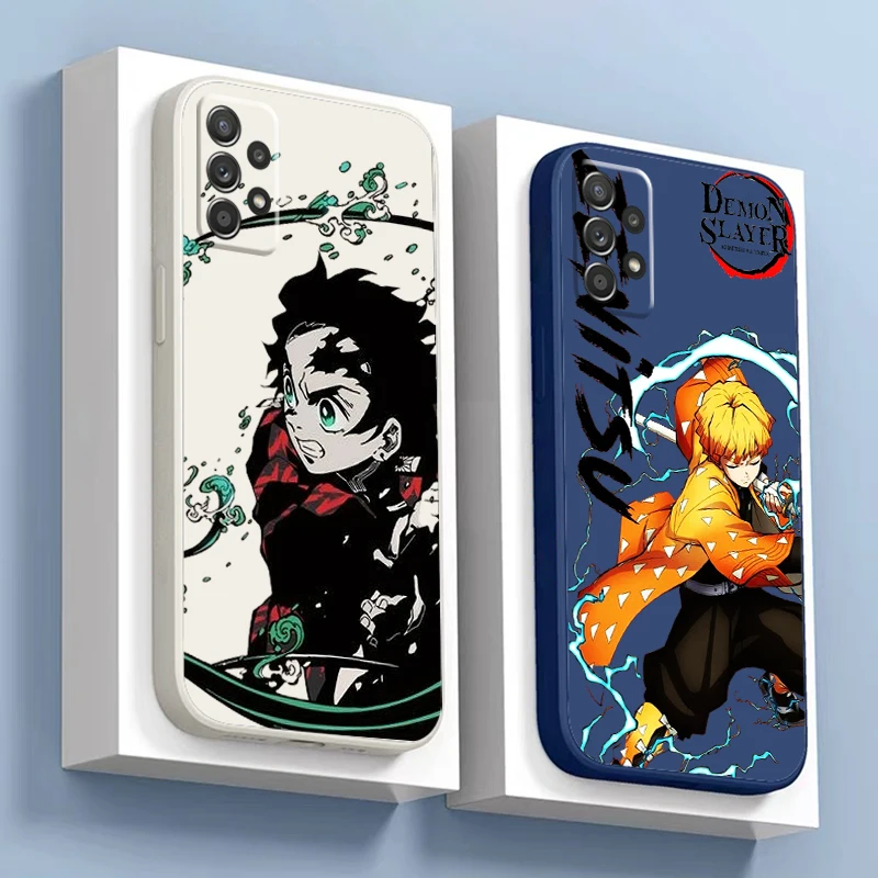 

Demon Slayer Zenitsu For Samsung Galaxy A73 A72 A71 A54 A53 A52 A34 A33 A32 A22 A23 A24 A25 A15 A13 A05 Phone Case Coque