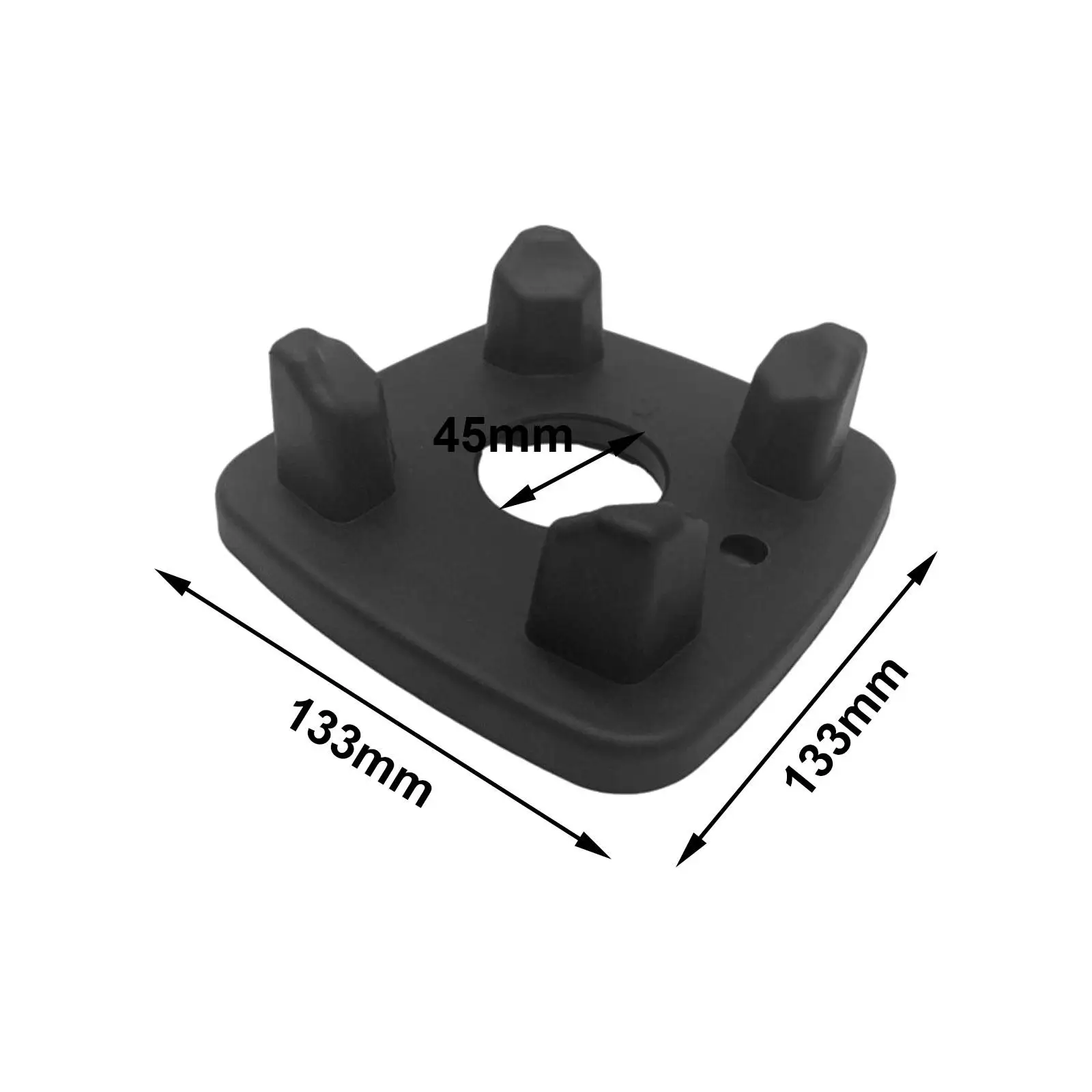 Blender Centering Pad Bottom Base Sound Pads Shock Absorption Professional Kitchen Appliance Replacement Part for Ice Machine 6