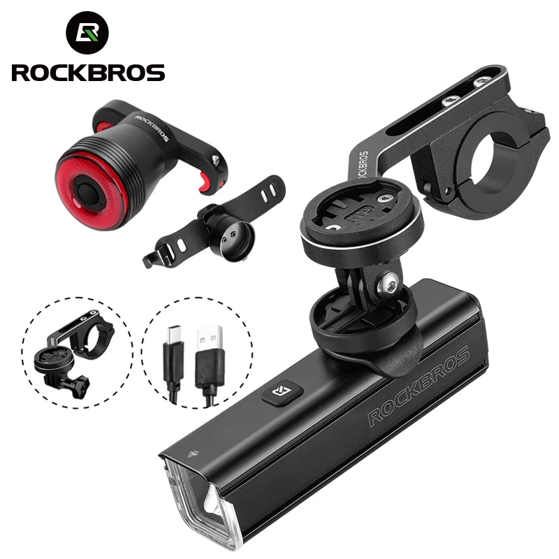 ROCKBROS Bicycle Light For Gopro Holder IGS light Holder 1000 Lumens