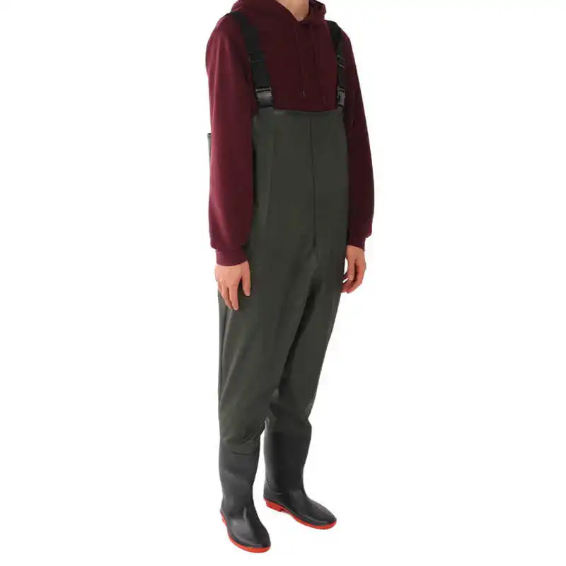 Safety Fishing Chest Waders Breathable Waterproof Stocking Foot River Wader Pants for Men and Women fishing equipment