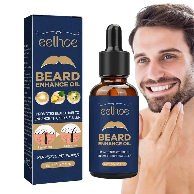 Beard Oil For Men Growth Serum Leave-in Conditioner Restore Natural Moisture Soften Prevent
