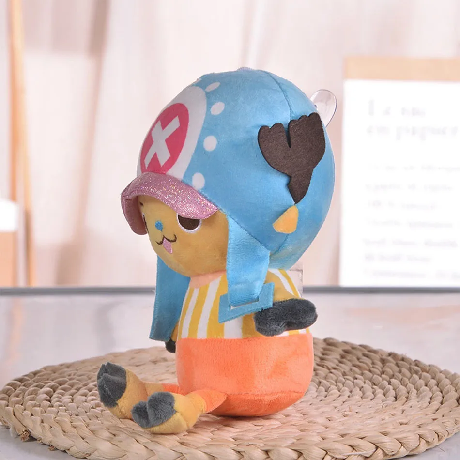 One Piece Plüschtiere Monkey D Ruffy Ace Law Weiche Stoffpuppen Tony Tony Chopper Cos Sanji Sabo Buggy Geburtstagsgeschenk 8/12 Zoll – Detail 16