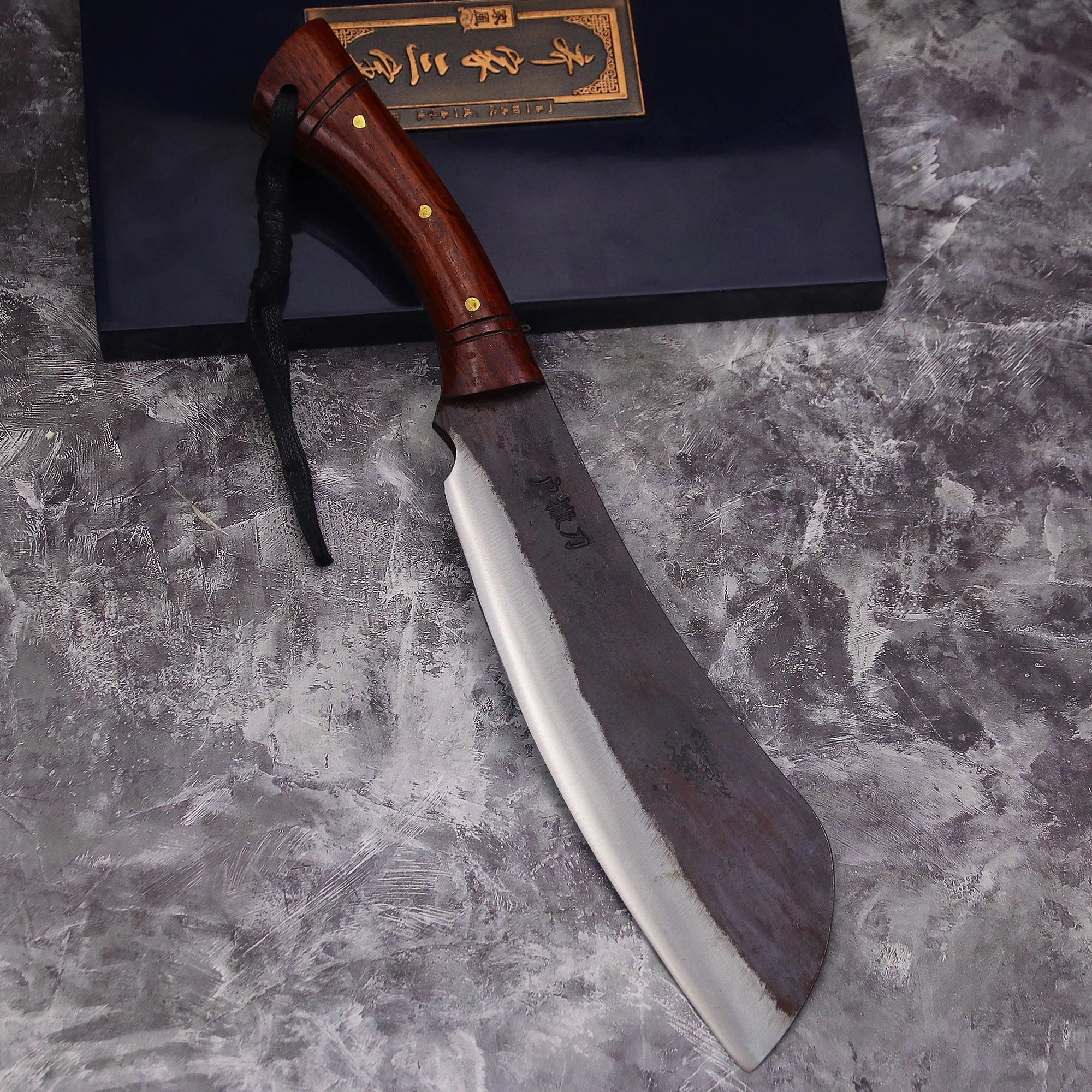 Wood Cutter Knife Japanese Hand-forged High Carbon Steel Outdoor Household Manual EDC Woodworking Knife