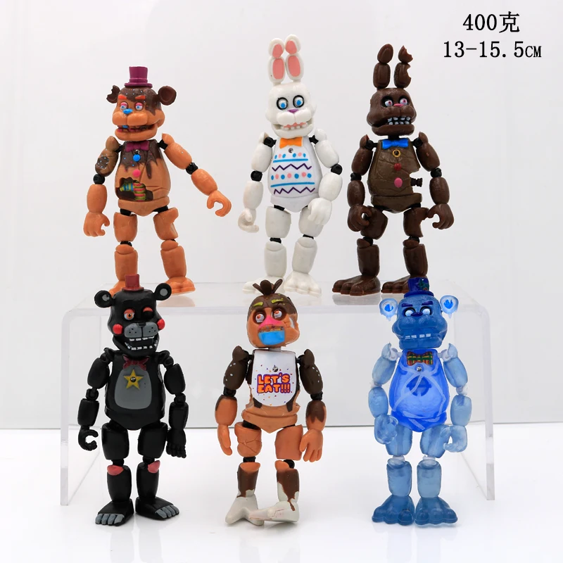 5Pcs/Set - Cute Anime Five Nights at Freddys Action Figures Movable  Detachable Game Peripheral Hand Office for Children Birthday Gifts Model  FNAF Action Figures : : Toys