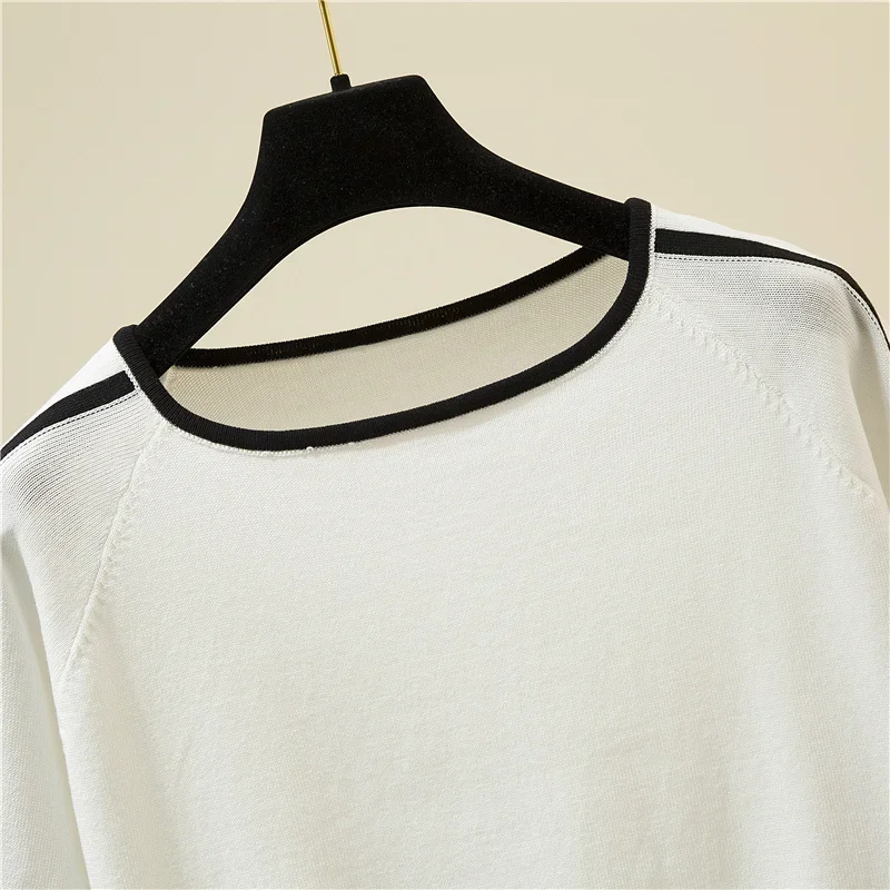 Women Knitted Sweater Pullover Casual Summer Tops