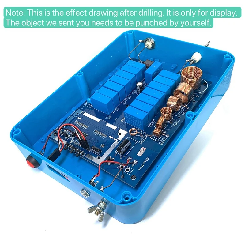 1Set ATU-200 Antenna Tuner, Update Version Of ATU-100 ATU100 Firmware Programmed Soldered Full Set 1.9-54Mhz Automatic 3