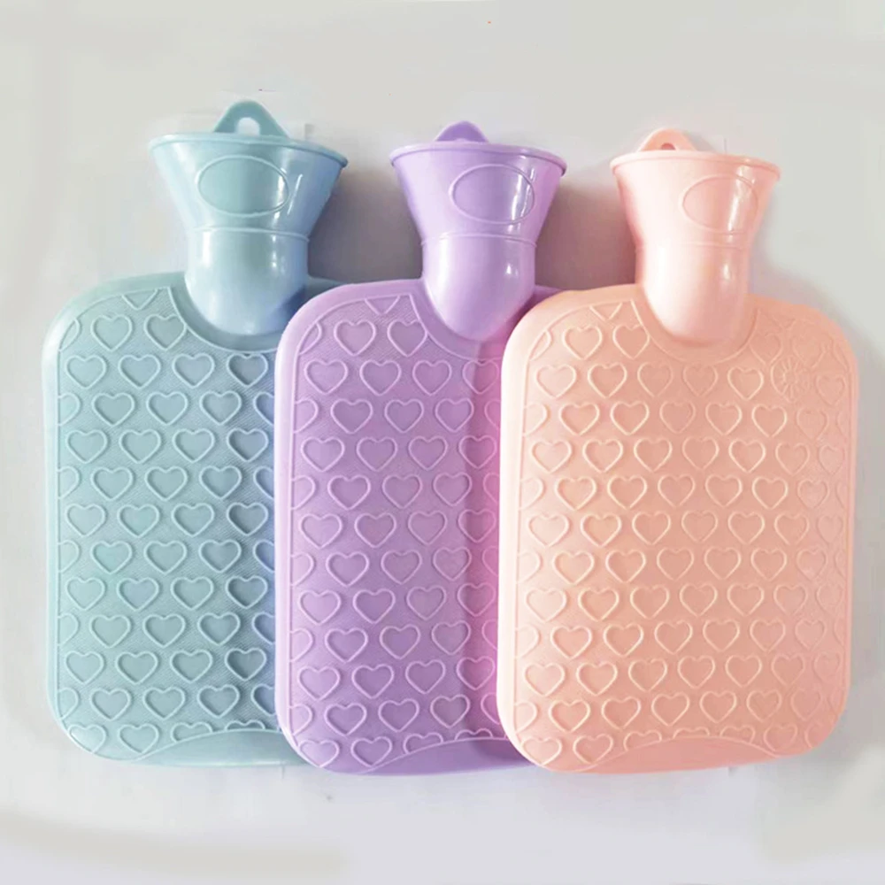 Hot Water Bottle Rubber Winter Hand Warmer Hot Water Bottles 1pcs