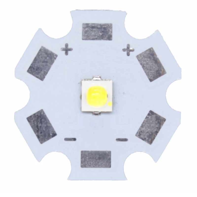 Chip LED 3W Luce Calda - 10 Pezzi High Power Per Fai-da-te Illuminazione - Foto 5