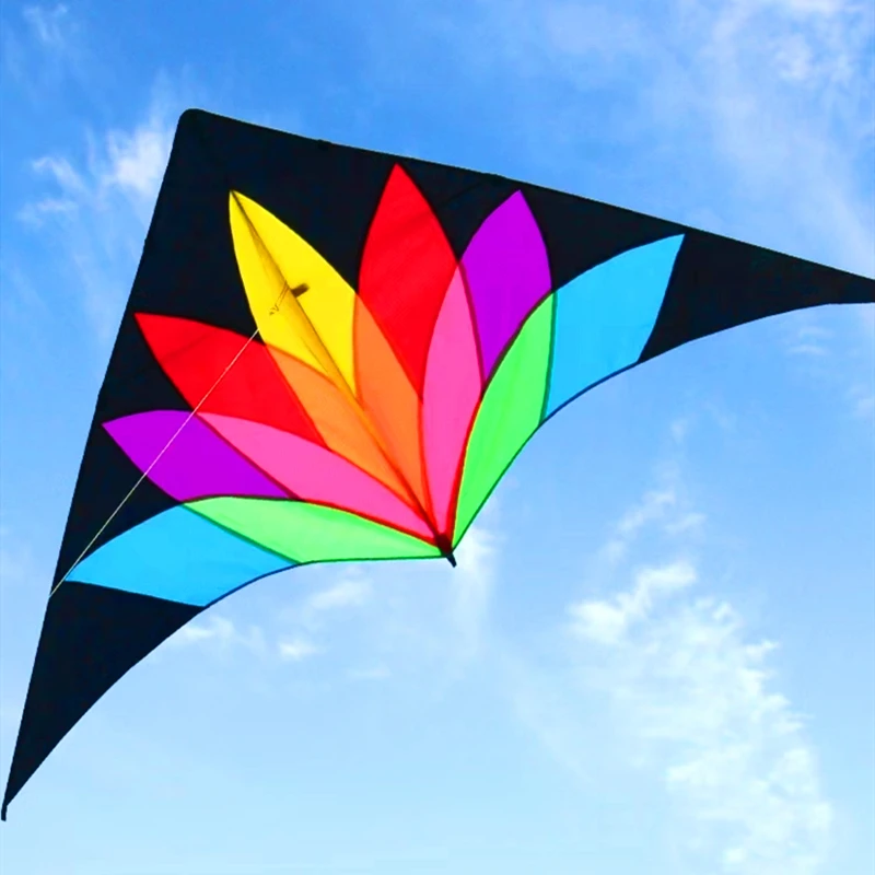free shipping 2m large delta kite flying toys line kids kites ultra large kite professional kite inflatable toys big wind kite 2