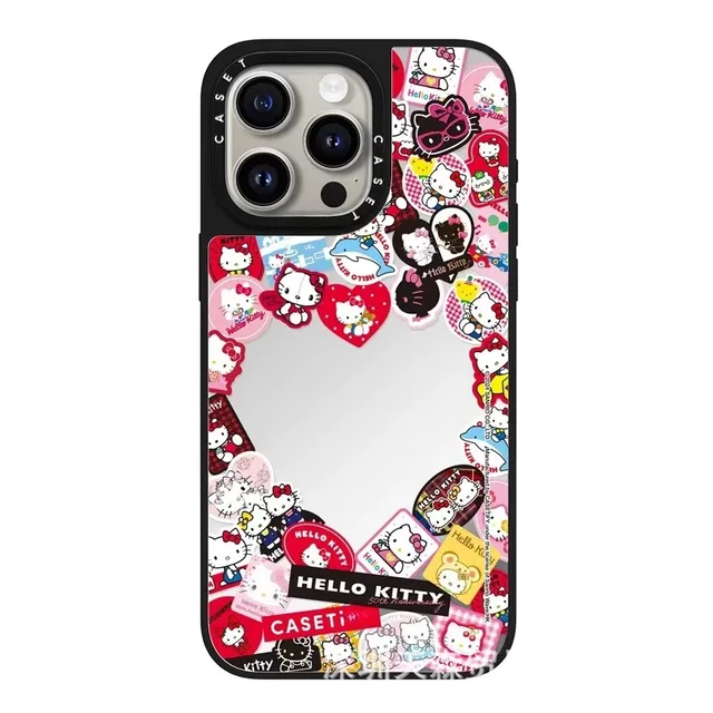 Hello Kitty Iphone 16 Promax Phone Case With Mirror Finish