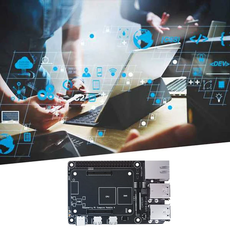Raspberry Pi 4B CM4/CB1 USB 2.0 + HDMI  PI4B Ȯ , ȣȯ 2.0 + 1000M ̴ ̽ BTT PI4B 