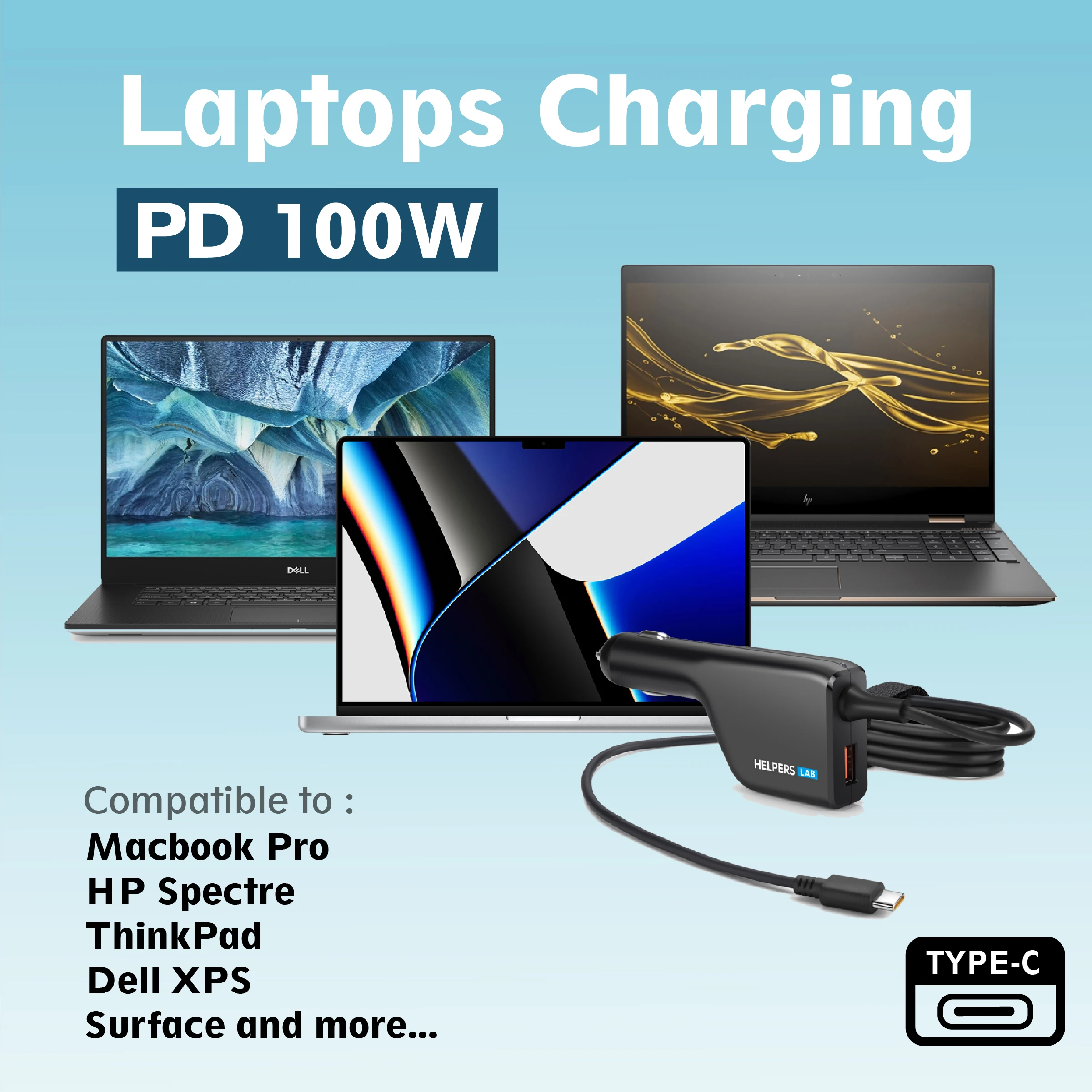 HELPERS LAB Adaptador Cargador de Coche para DELL Latitude XPS Precision Vostro Adamo Studio Inspiron 19,5V 4,62A 90W - AliExprs 7