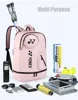 YONEX High Quality PU Badminton Racket Sports Backpack Tennis Racket Shoulder Bag With Independent Shoe Layer Auxiliary Pocket 3