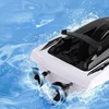 2.4G RC Shark Whale Toy Remote Controlled Boat Ship Submarine Robots Fish Electric Toys for Boys RC Crocodile Kids Gifts Toy 3