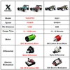 1:16 Brush Or Brushless RC Racing Car 2WD High Speed Off-Road Cars 50KM/H Or 70KM/H 2.4G Remote Control Toys Kids Gifts 16202PRO 6