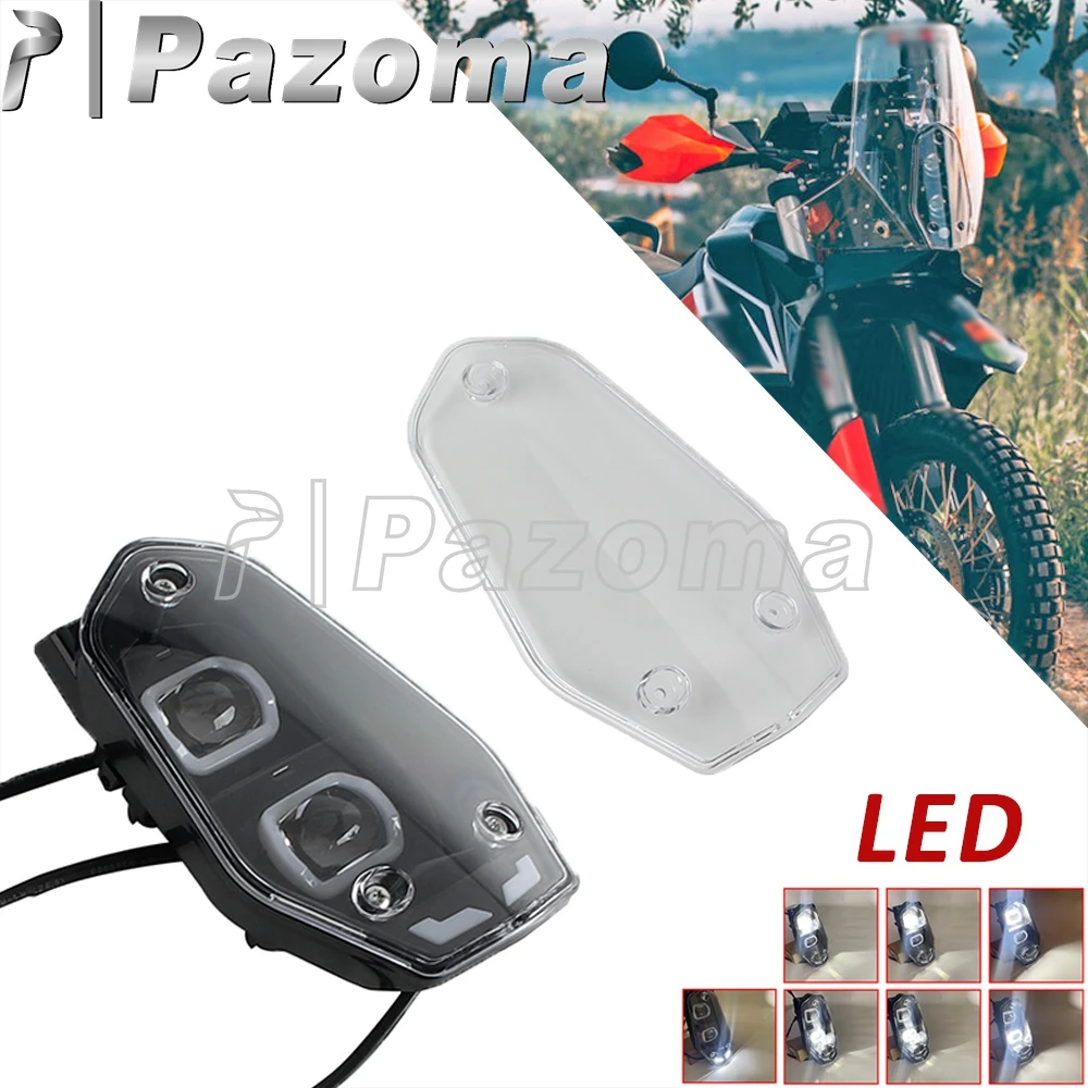 Dirt Bike LED Headlight For 450 RALLY REPLICA 701 BAJA 701 RALLY ENDURO ...