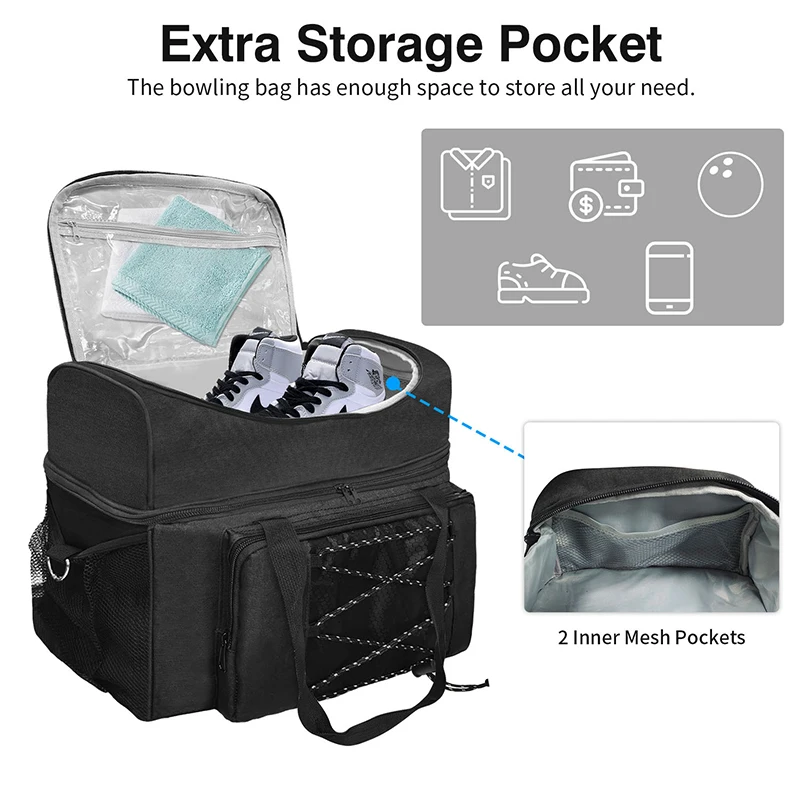 2-Ball Bowling Tote Bag 2