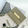 Mini A7 Loose-leaf Notebook Exquisite Senior Bussiness Diary Pu Cover Notepad 365day Planner School Office Stationery Friend 1