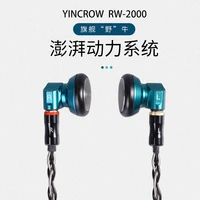 Yincrow RW-2000 Metal Headset 15mm Dynamic Drive Unit HIFI In-ear Earphone 3-in-1 Plug Balanced MMCX IEM RW-1000 PK1 PK2 ST-10s 2