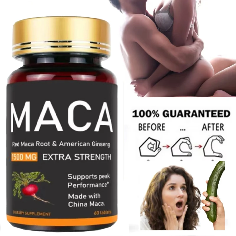 Organic Maca Tablets Support Reproductive Health Natural Energizer-36000MG organic maca tablets