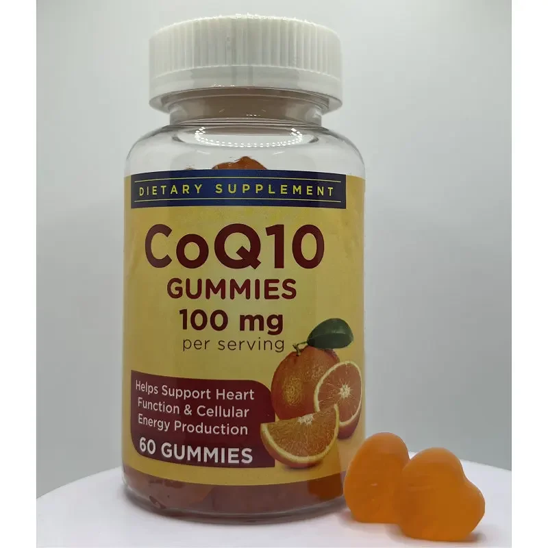 COQ10 Coenzyme Q10 gummies Health Provides Energy Vegetarian Ultra High Absorption