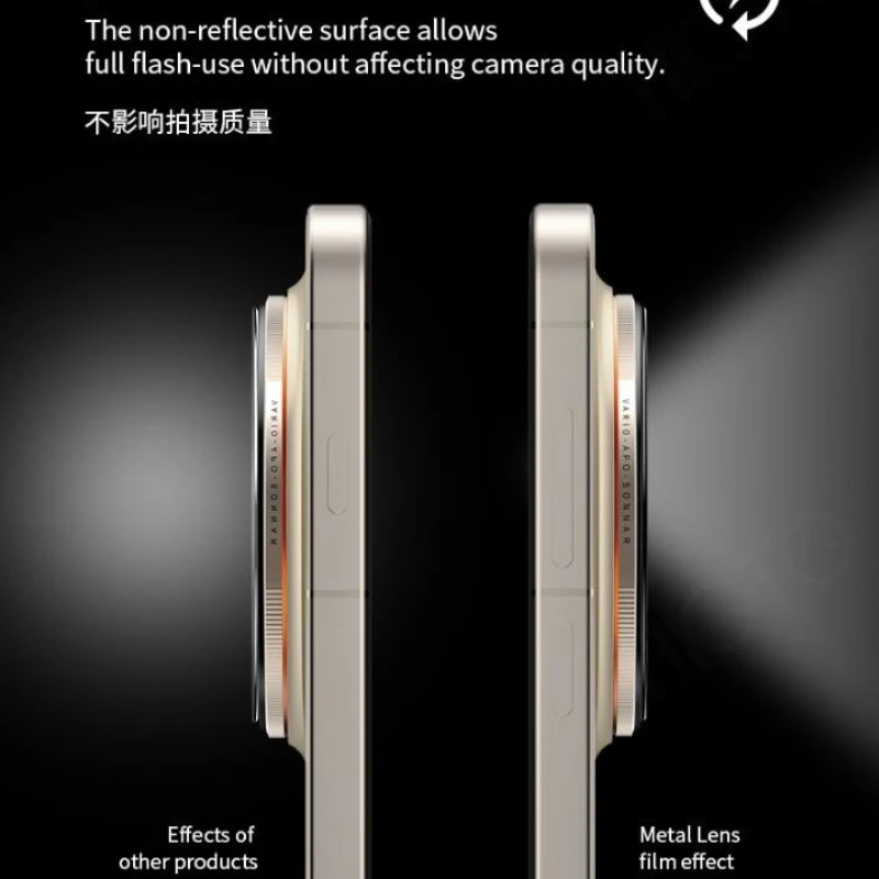 Aluminum Metal Rear Camera Protectors with Hollow Lens Cover