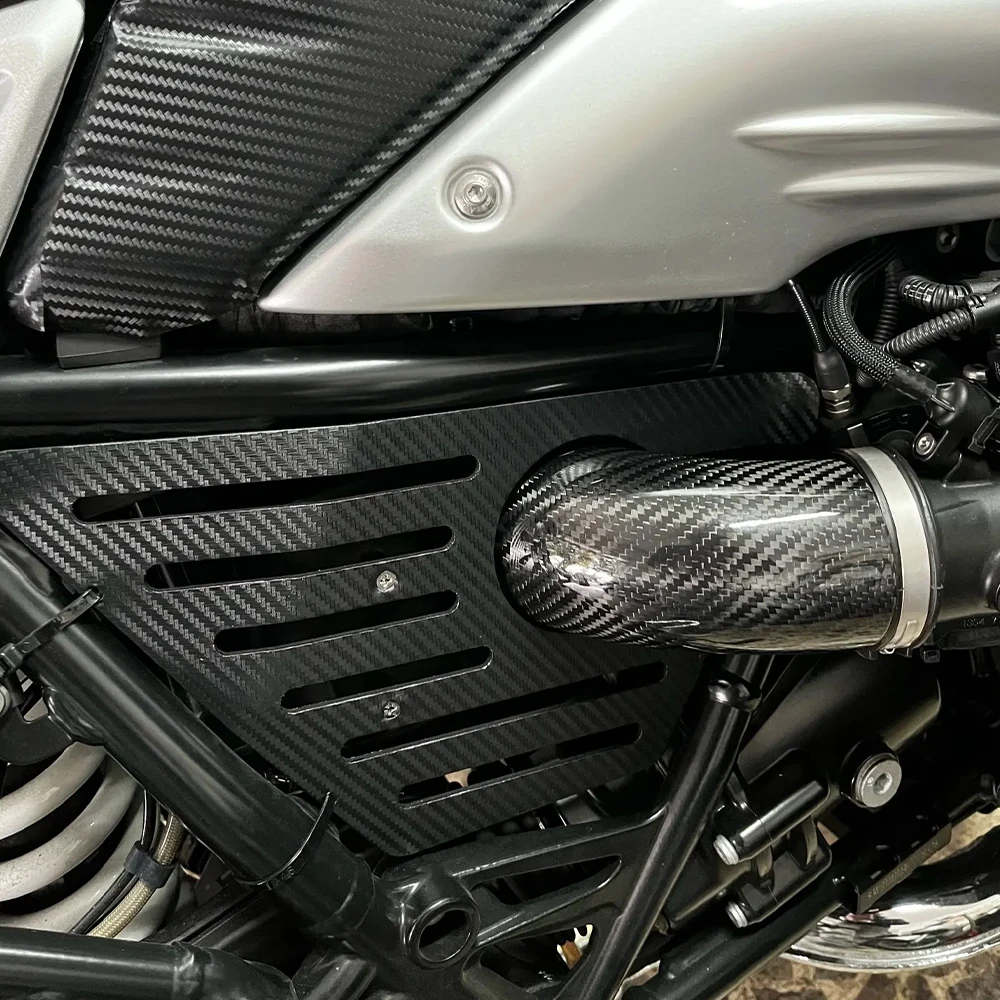 Carbon Inlet Duct Cover Air Intake Trim Accessories Fit For BMW R Nine T Scrambler R9T Pure Racer Urban RnineT G/S Ninet /5