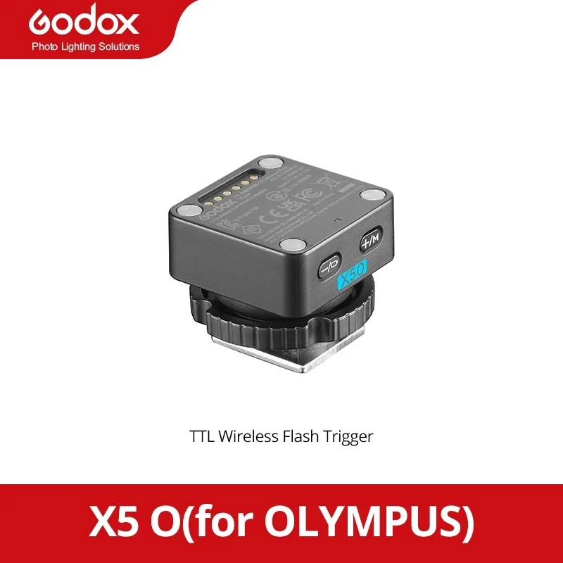 Godox X5 TTL 2.4G 마그네틱 플래시 트리거 핫슈 회전 헤드 송신기 (iT32 플래시, 라이카, , 캐논, 니콘, 후지, 올림푸스 호환)